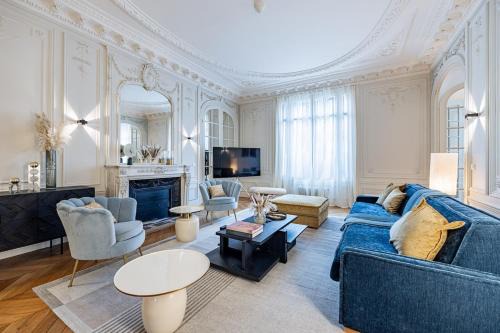 Faubourg-du-Roule Apartment | Amazing Apartment 4Bedrooms Champs Elysées AC