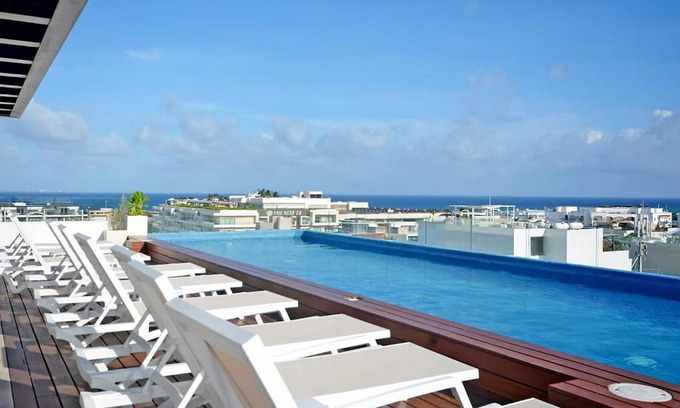 Gonzalo Guerrero Apartment | Amazing Apartment In Playa Rooftop Pool Gym By Yeah