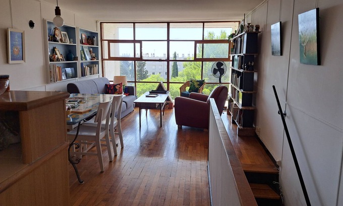 Sainte-Anne Apartment | Amazing Duplex Flat in Le Corbusier Building Marseille