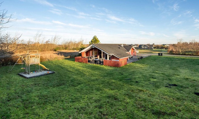 Skaven Strand House | Amazing home in Tarm with kitchen