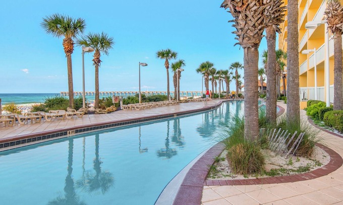 Panama City Beach Condo | Amazing Location, Gulf Views, Right On Beach + Free Attraction Tickets!