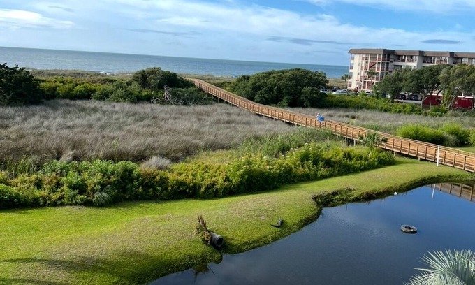 Folly Field Condo | AMAZING OCEAN VIEW-Newly renovated ocean villa in Hilton Head Beach and Tennis
