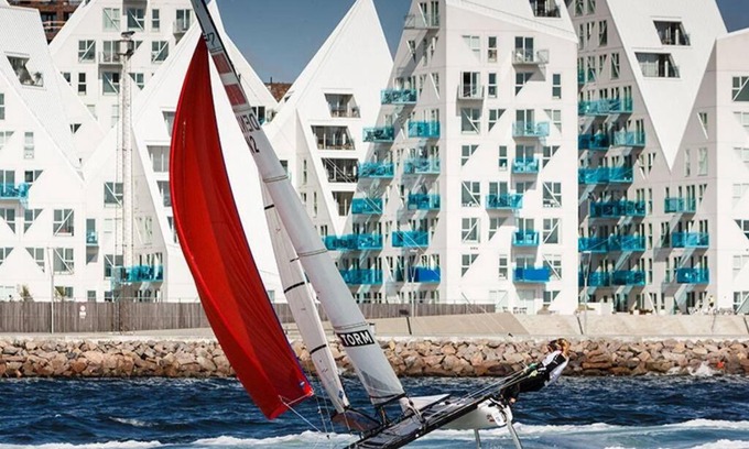 Aarhus C Apartment | Amazing sea view apartment (The Iceberg), Aarhus C