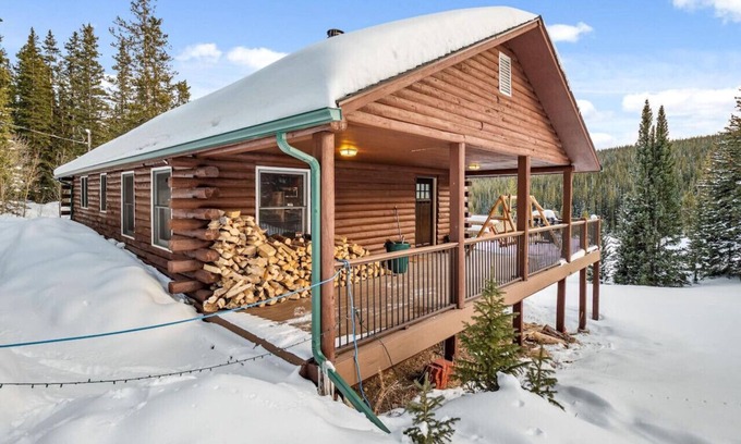 Fairplay Cabin | Amazing Secluded Cabin On 10 Acres, Close To Breck