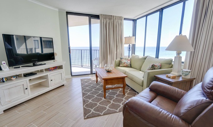 Panama City Beach Condo | *AMAZING VIEWS, B UNIT FULLY UPGRADED! WIFI & BEACH CHAIRS INCL.*