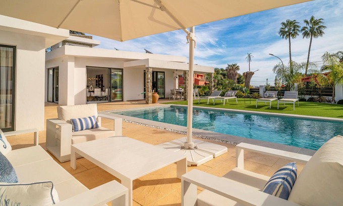 Carihuela House | Amazing villa with heated pool