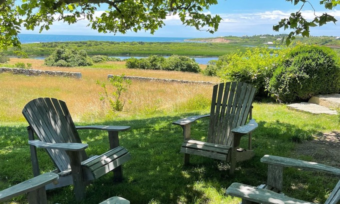 Chilmark House | Amazing Water Views in Chilmark, 4-BR, Waterfront, Key to Zak’s Beach