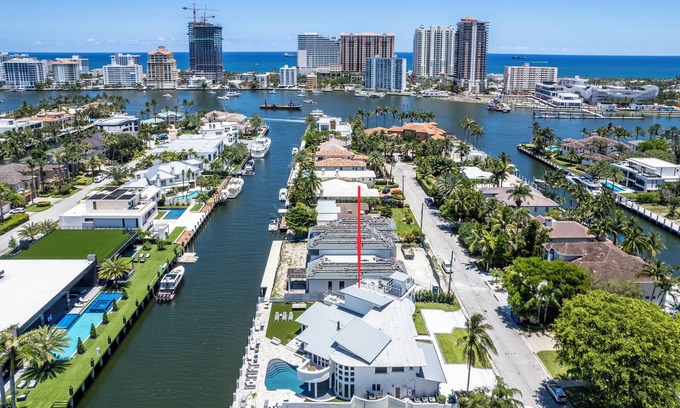 Nurmi Isles Villa | Amazing Waterfront home with spacious grounds in Seven Isles area of Las Olas