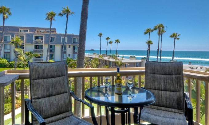 Townsite Condo | AMAZING White Water Ocean & Pier View Condo, Upgrades!