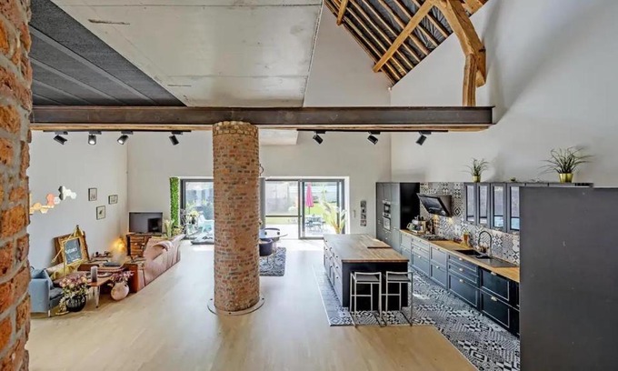 Verlaine Apartment | Amber - Loft à la campagne