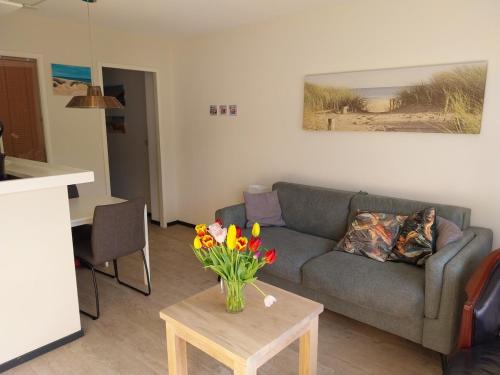 Hollum Apartment | Amelander kaap 46, Lovely 1 bedroom apartment with nice terrace