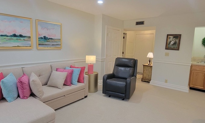 Seabrook Island Villa | Amenity cards included, close to beach, beach club, golf course, & pet friendly