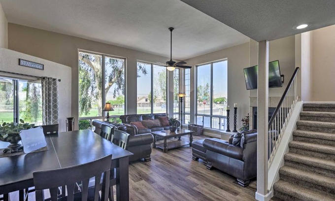 Bullhead City House | Amenity-Packed Home with Hot Tub and River Views!
