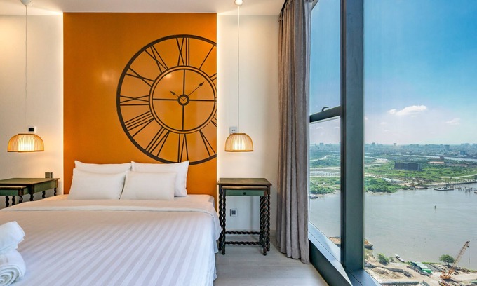 Ben Nghe Apartment | AN HOME offers a home-away-from home, centrally located at Vinhomes Golden River