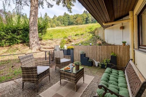 Sasbachwalden Apartment | An Wanderwegen gelegen mit Terrasse und Boxspringbett