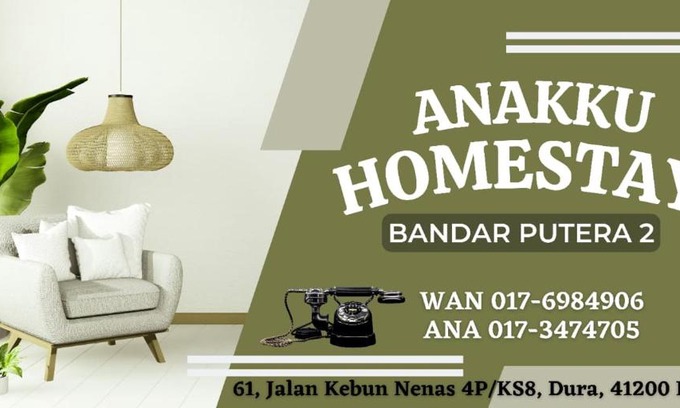 Pelabuhan Klang House | Anakku Homestay