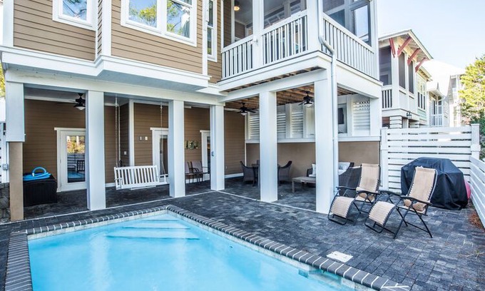 Seacrest Beach Cottage | Anchored by the Sea | 30A Cottages | Private Pool | Spacious Outdoor Living