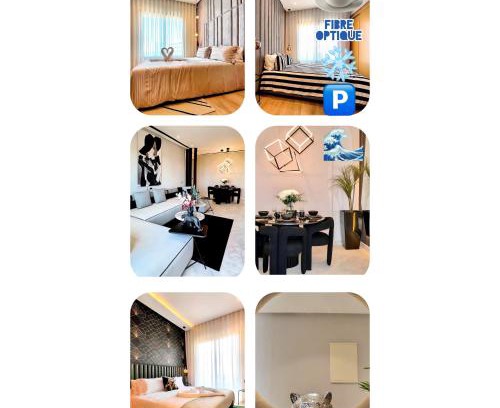 RACINE EXTENSION Apartment | ANFA LIVING - Front Sea VIEW 180 -2 or 3 bedrooms- LES TERRASSES D'ANFA by ShortStayMaroc