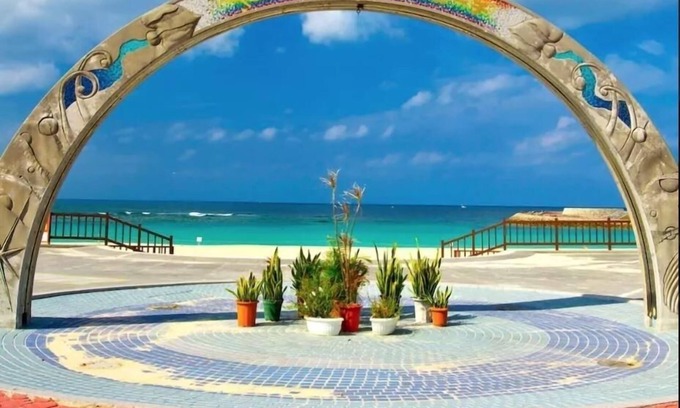Ginowan Apartment | Angel House Spacious balcony with view!