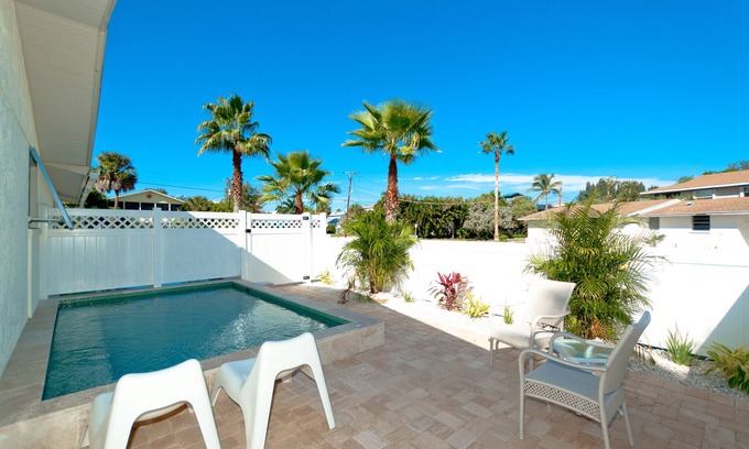 Anna Maria House | Anna Cabana B: Pool Home, AMI North End, 2 Blocks to Beach by Anna Maria Life Vacation Rentals