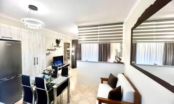 Durres House | Anna Seaview Cozy 1-Studio Apartment in charming Durres with Wi Fi, AC
