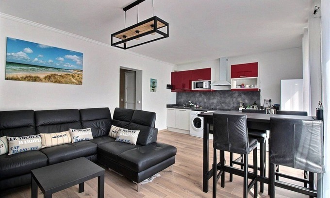 Hardelot-Plage Apartment | Annonce Professionnelle. Appartement 2 Chambres, à 100m de la Plage, Pour 4 Personnes