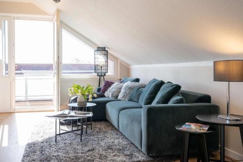 Spiekeroog Apartment | Antares Spiekerooger Gästehaus-Penthouse mit Blick aufs Wattenmeer - Wohnung 9
