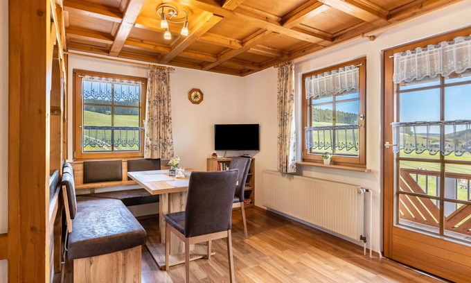 Schollach Apartment | Apartment 'Erdgeschoss' with Mountain View, Private Terrace and Wi-Fi