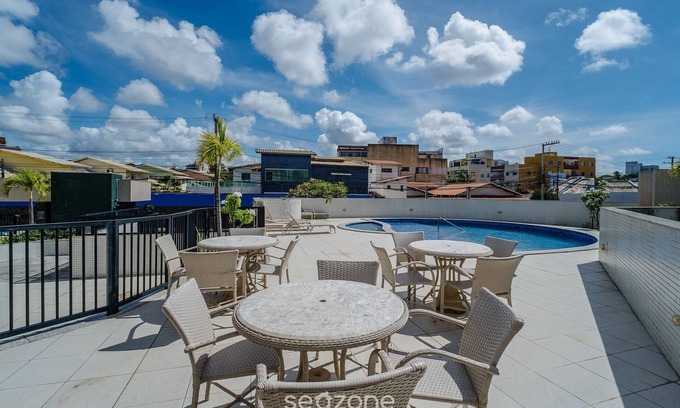 Piata Apartment | Apart Sea View in Condominium With Pool Mas0603