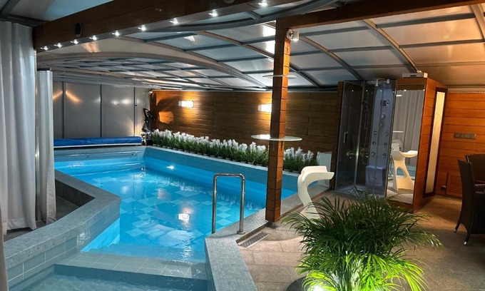 Sopot Apartment | Apartament z prywatnym, krytym basenem