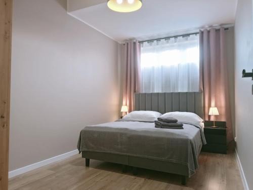 Psie Pole Apartment | Apartament z Widokiem, wygodny Apartament z sypialnią, kuchnią i salonem, 47m2, bezpłatny garaż