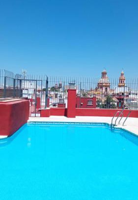 San Bartolome Apartment | Apartamento con piscina con vistas a la giralda CENTRO Wifi