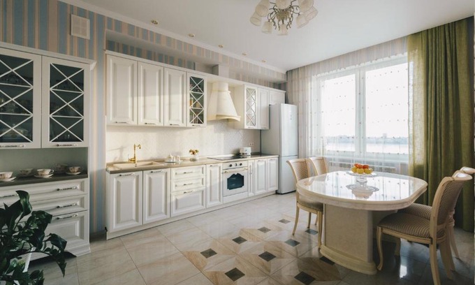 Novo-Savinovskiy Apartment | Апартаменты, видовая на Мечеть Кул-Шариф,Кремль-пешком Ривьера,Аква парк, Чаша