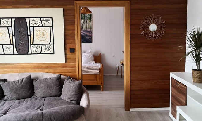 Schonach im Schwarzwald Apartment | Apartment 'Mila' with Mountain View, Private Terrace and Wi-Fi