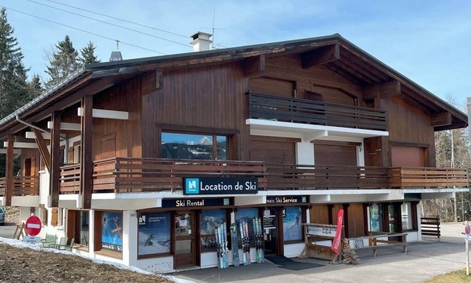 Le Bettex Apartment | Apartment at the foot of the Bettex slopes with breathtaking views of Mont Blanc