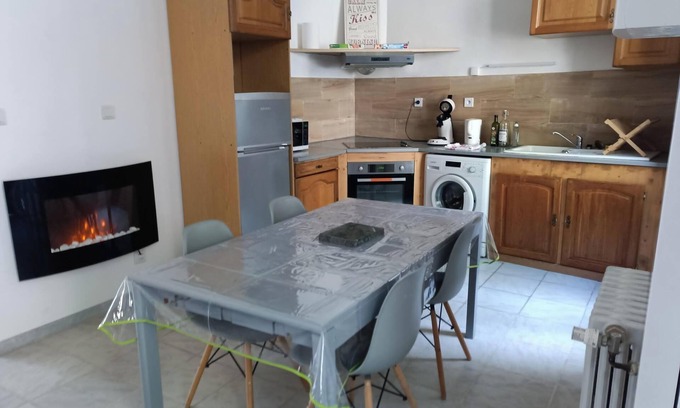 Saint-Martin-de-Valamas Apartment | Apartment 53 M2 + Terrace