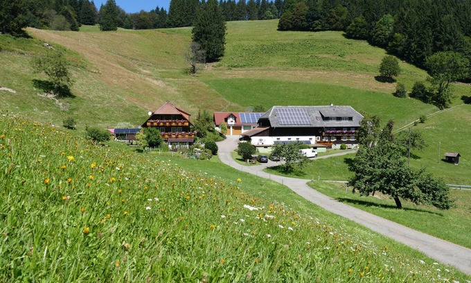 Obermunstertal Apartment | Apartment 'Auszeit -Gipfhof-' with Mountain View, Shared Garden and Wi-Fi