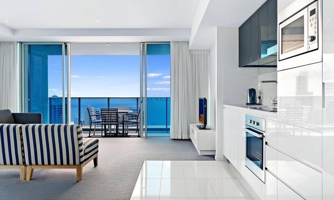 Surfers Paradise Apartment | Apartment 12301 - Level 23 2 bedroom H Residence LARGE SMART TV's