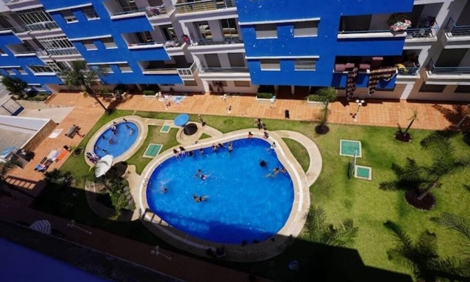 Martil Apartment | Apartment 2 bedrooms living room, swimming pool, wifi, 80 m², Martil