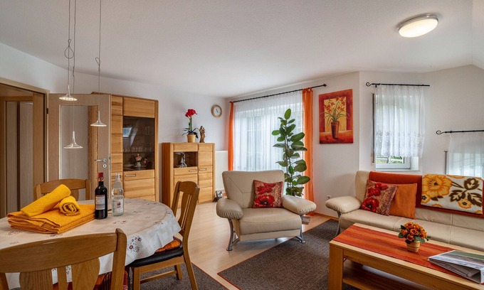 Lautenbach Apartment | Apartment '4 Og Links' with private Balcony and Wi-Fi