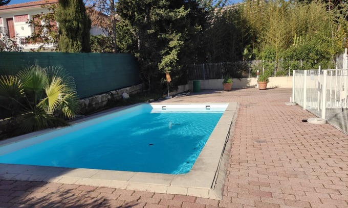 Fabron Apartment | Apartment 4 people, sea view 500m from the Promenade des Anglais, swimming pool