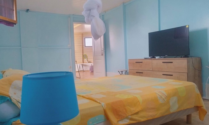 Le Marigot Apartment | Apartment 55 M2 1st floor 2 bedrooms up to 4 people facing the ocean