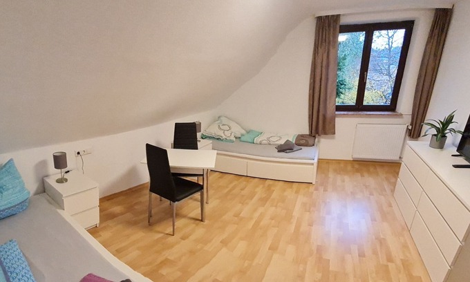 Aulendorf Apartment | Apartment 80 square meters, 3 bedrooms, balcony, max. 6 people