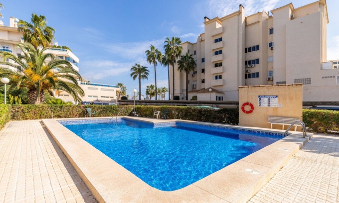 El Albir Apartment | Apartment 'Albir Playa' with Sea View, Wi-Fi and Air Conditioning