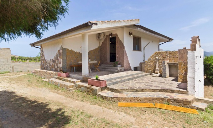 Gonnesa Apartment | Apartment "Appartamento Panorama" with A/C, Garden & Terrace; Pet Friendly