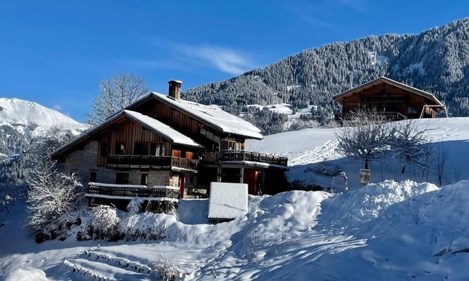 Beaufort Apartment | Apartment at Chalet Le Cordé in Beaufort, Savoie. Dominant view