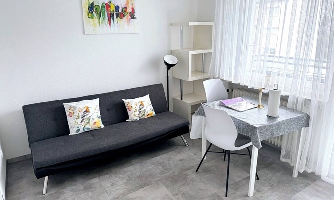 Bad Krozingen Apartment | Apartment 'Belchen' with Balcony and Wi-Fi