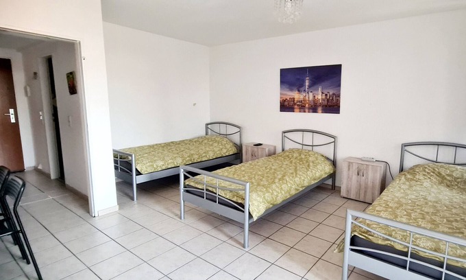 Hammfeld Apartment | Apartment "Bequem Und Flexibel" with Balcony & Wi-Fi