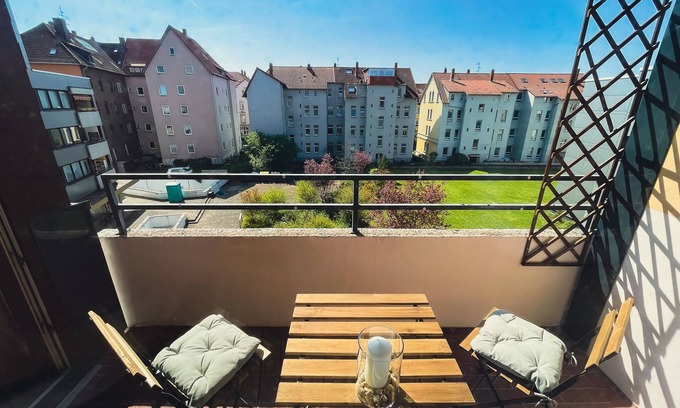 Nordstadt Apartment | Apartment Braunschweig Central Including balcony