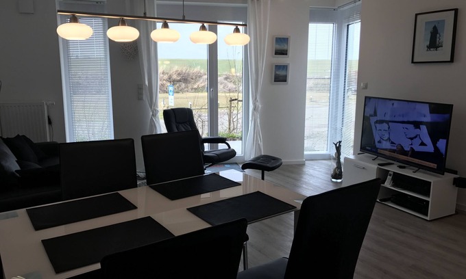 Wurster Nordseekuste Apartment | Apartment North Sea, Dorum, just off the dike